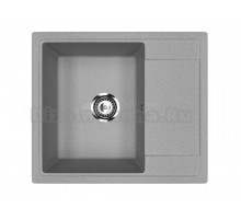 Мойкa ML-GMU05 УЛЬТРА с крылом, серый камень, 575*495 мм (глуб. чаши 190)