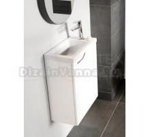 Тумба с раковиной Ravak Classic II SD 40 R глянцевая белая, белая