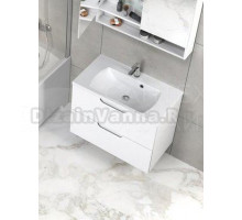 Тумба с раковиной Ravak Classic II SD 80 глянцевая белая, белая, раковина Classic II 80