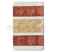 Коврик L'Cadesi Lemis 261722 60х100 см, кремовый, оранжевый