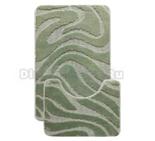 Комплект ковриков L'Cadesi Lemis 261728 50х80 см, зеленый