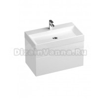 Тумба под раковину без столешницы Ravak Natural SD 80 глянцевая белая