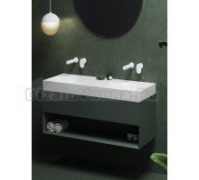 Тумба под раковину без столешницы Ravak Lite SD 120 серо-зеленая