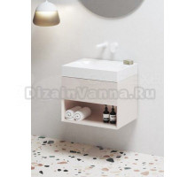 Тумба под раковину без столешницы Ravak Lite SD 60 алебастровая розовая