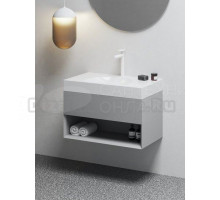 Тумба с раковиной Ravak Lite SD 80 дымчато-серая