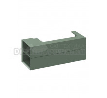 Тумба под раковину без столешницы Ravak Lite SD 120 L серо-зеленая