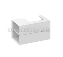 Тумба под раковину без столешницы Ravak Lite SD 80 L дымчато-серая