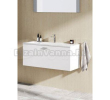 Тумба под раковину без столешницы Ravak Clear II SD 100 глянцевая белая