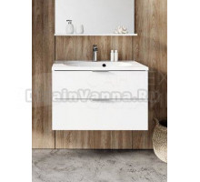 Тумба под раковину без столешницы Ravak Rosa II H SD 80 глянцевая белая