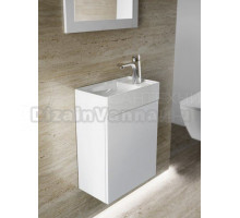 Тумба с раковиной Ravak Veda SD 40 L/R глянцевая белая