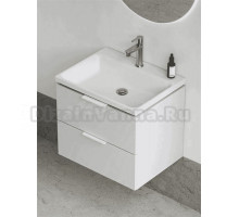 Тумба с раковиной Ravak Comfort II SD 60 глянцевая белая, ручки белые