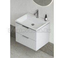 Тумба с раковиной Ravak Comfort II SD 60 глянцевая белая, ручки хром