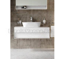 Тумба с раковиной Ravak Step SD 100 глянцевая белая