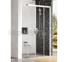 Душевая дверь в нишу Ravak Matrix MSD4-140 профиль белый, стекло прозрачное