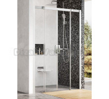 Душевая дверь в нишу Ravak Matrix MSD4-200 профиль сатин, стекло прозрачное