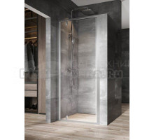 Душевая дверь в нишу Ravak Nexty NDOP1-90 профиль сатин, стекло прозрачное