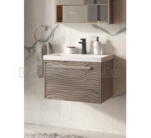 Тумба с раковиной EQUIL Gleam 60.1Y амарок, дуб вотан