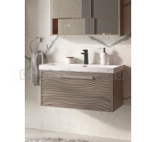 Тумба с раковиной EQUIL Gleam 80.1Y амарок, дуб вотан