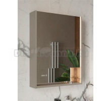 Зеркало-шкаф EQUIL Gleam 60.1D L/R с подсветкой, амарок, дуб вотан