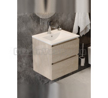 Тумба с раковиной Teymi Laina 50 светлый дуб