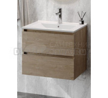 Тумба с раковиной Teymi Laina 60 светлый дуб