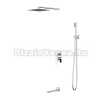 Душевой комплект Vincea Puro VSFW-5P1CH С ВНУТРЕННЕЙ ЧАСТЬЮ, хром