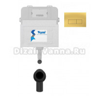 Комплект Бачок Teymi Aina T70012 + Кнопка Helmi T70207