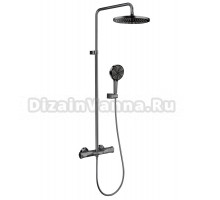 Душевая стойка Milleau Double H MLHi223PDD-GM gun metal