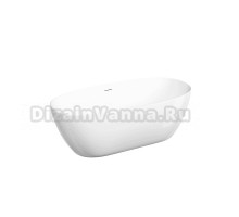 Акриловая ванна Oval 1700x800x580, отдельностоящая, FB21
