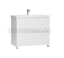 Тумба под умывальник Неаполь Н 100-02, Белый глянцевый (1)