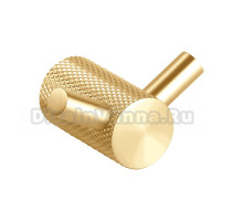 Крючок Bemeta Auria 171106030 матовое золото-шампань, на шурупах