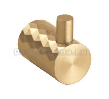 Крючок Bemeta Zyra 174106020 матовое золото-шампань, на шурупах