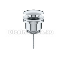 Донный клапан Ceramicanova, click-clack, хром, 70003CH