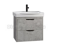 Тумба под умывальник Нёман НП 65-02 Бетон светлый (164)