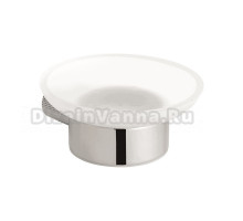 Мыльница Bemeta Brilia 177108040 настенная, стеклянная, хром