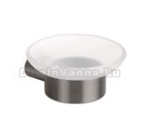 Мыльница Bemeta Grino 173108040 настенная, стеклянная