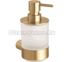 Дозатор для жидкого мыла Bemeta Auria 171109010 настенный, золото