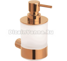 Дозатор для жидкого мыла Bemeta Glacera 175109010 настенный, медь