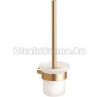 Ершик для унитаза Bemeta Zyra 174113010 матововое золото-шампань