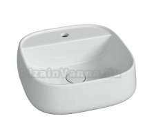 Раковина подвесная Ceramicanova Fonte с отверстием под смеситель, 420x425x145, белый, CN5052