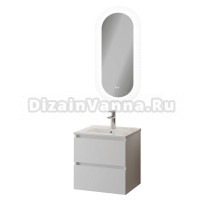 Мебель для ванной комнаты Teymi Laina 50 матовая белая