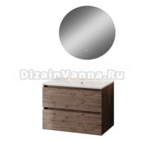 Мебель для ванной комнаты Teymi Laina 70 темный дуб