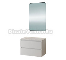 Мебель для ванной комнаты Teymi Laina 75 матовая белая