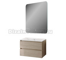 Мебель для ванной комнаты Teymi Laina 75 светлый дуб