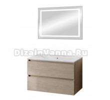 Мебель для ванной комнаты Teymi Laina 80 светлый дуб