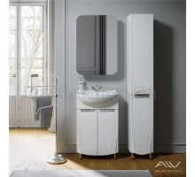Мебель для ванной комнаты Alavann Monaco 55 напольная, белая