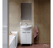 Мебель для ванной комнаты Alavann Vittoria 50 напольная, белая