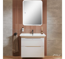 Мебель для ванной комнаты Alavann Berta 75 подвесная, белая