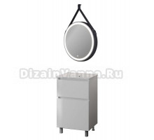 Мебель для ванной комнаты Teymi Laina 50 напольная, матовая белая