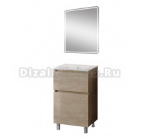 Мебель для ванной комнаты Teymi Laina 50 напольная, светлый дуб